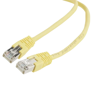 Patch cord cablexpert pp22-0.5m/y, cat5e ftp, 0,5m, galben Thumbnail 5