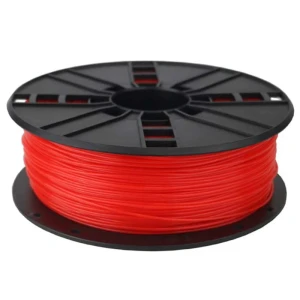 Filament pentru imprimantă 3d gembird 3dp-abs1.75-01-fr, abs, roșu fluorescent, 1.75 mm, 1kg Thumbnail 2