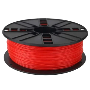 Filament pentru imprimantă 3d gembird 3dp-abs1.75-01-fr, abs, roșu fluorescent, 1.75 mm, 1kg