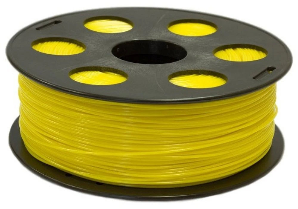 Нить для 3d-принтера gembird 3dp-abs1.75-01-fy, abs, желтый флуоресцентный, 1.75 мм, 1кг 4