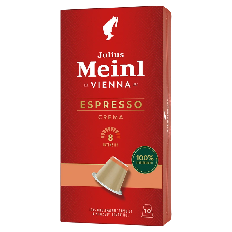 Cafea julius meinl espresso crema, 10 buc 2