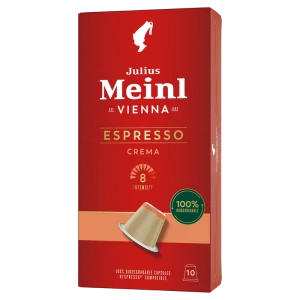 Cafea julius meinl espresso crema, 10 buc