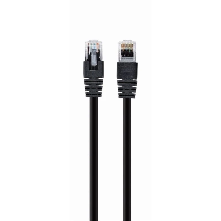 Patch cord cablexpert pp6u-0.5m/bk, cat6 utp, 0,5m, negru 5