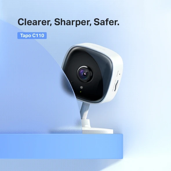 Camera de supraveghere smart tp-link tapo c110, alb 4
