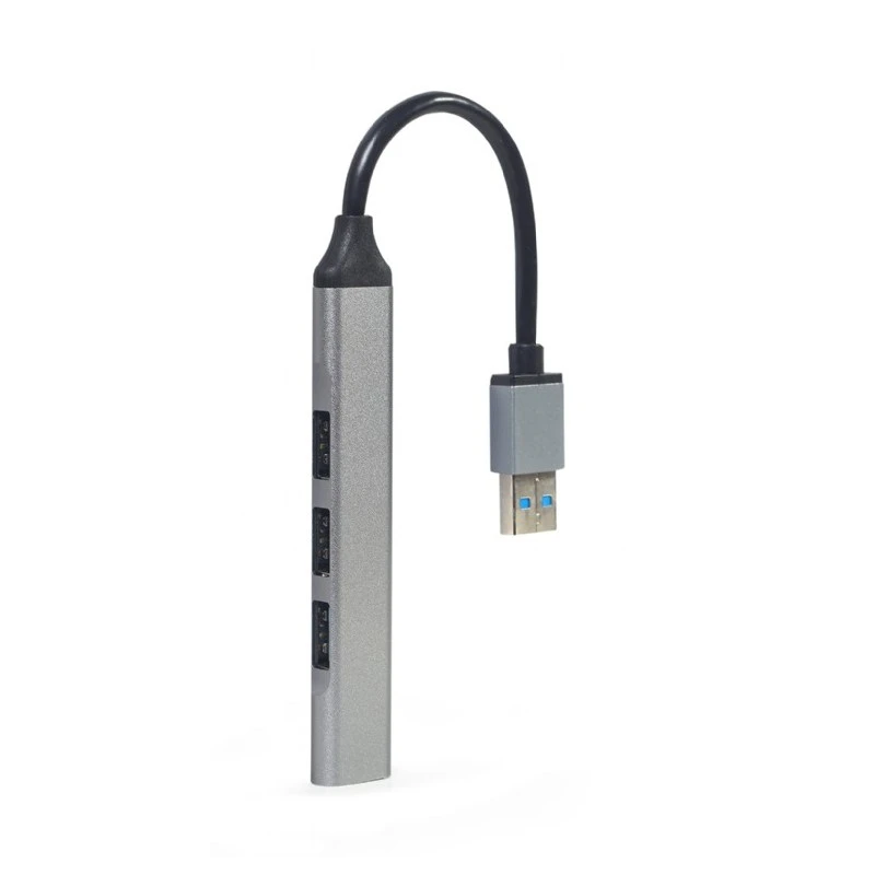 Usb-концентратор gembird uhb-u3p1u2p3-02, серебристый 2