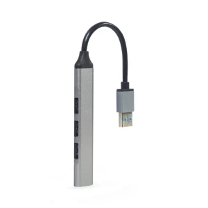 Usb-концентратор gembird uhb-u3p1u2p3-02, серебристый Thumbnail 2