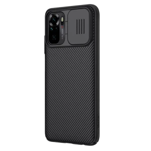 Чехол nillkin redmi note 10 - camshield, чёрный