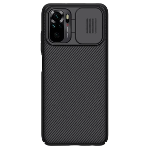 Чехол nillkin redmi note 10 - camshield, чёрный