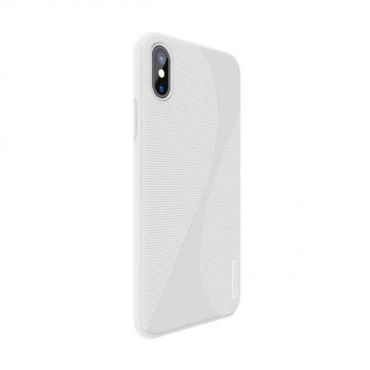 Чехол книжка nillkin iphone x - flex case ii, white 3