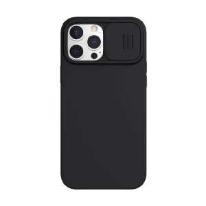 Чехол nillkin iphone 13 pro, camshield silky magnetic silicone, elegant black Thumbnail 8