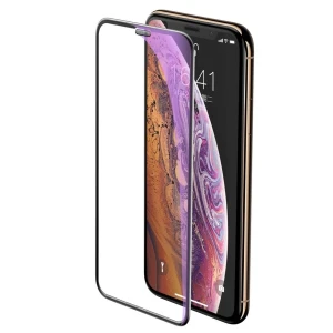 Защитное стекло cellularline tempered glass for iphone x/xs/11 pro, чёрный Thumbnail 2