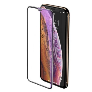 Защитное стекло cellularline tempered glass for iphone x/xs/11 pro, чёрный