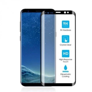 Защитное стекло cellularline tempered glass - samsung galaxy s9+, чёрный Thumbnail 2