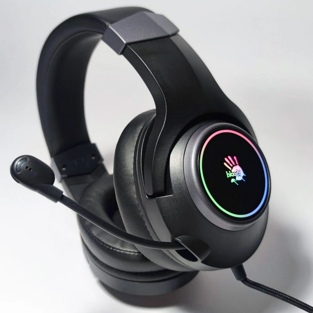 Игровая гарнитура bloody g350, usb, чёрный 8