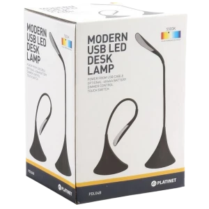 Lampa de birou platinet desk lamp 3,5w flexible 43827, negru Thumbnail 5