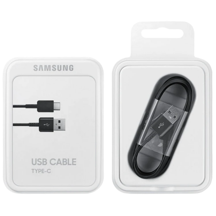 Кабель для зарядки и синхронизации samsung ep-dg930ibrgru, type-c/usb type-a, 1,5м, чёрный 3