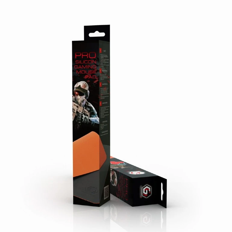 Игровой коврик для мыши gembird mp-s-gamepro, medium, чёрный 6