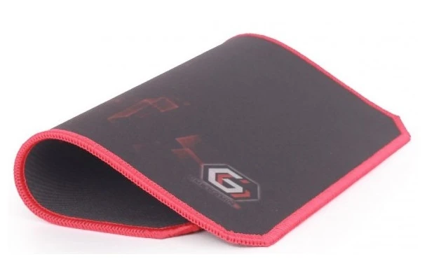 Mouse pad pentru jocuri gembird mp-gamepro, medium, negru/roșu 5