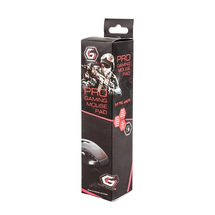 Mouse pad pentru jocuri gembird mp-gamepro, medium, negru/roșu 7