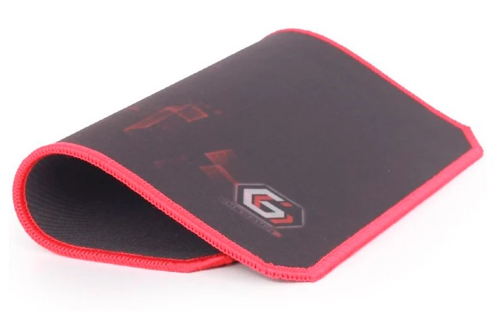 Mouse pad pentru jocuri gembird mp-gamepro, small, negru/roșu 5