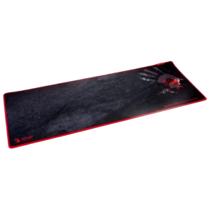 Игровой коврик для мыши bloody b-088s, extra large, чёрный/красный 