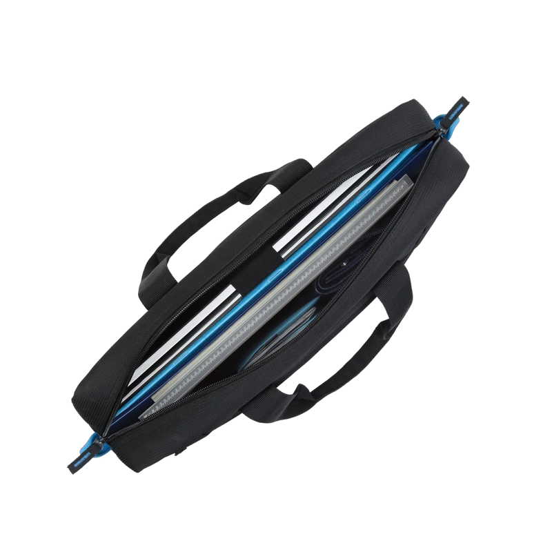 Сумка для ноутбука rivacase regent, 16", полиэстер, чёрный 4