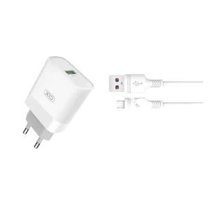 Încărcător xo l63, 15w, alb