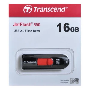 Memorie usb transcend jetflash 590, 16gb, negru Thumbnail 10