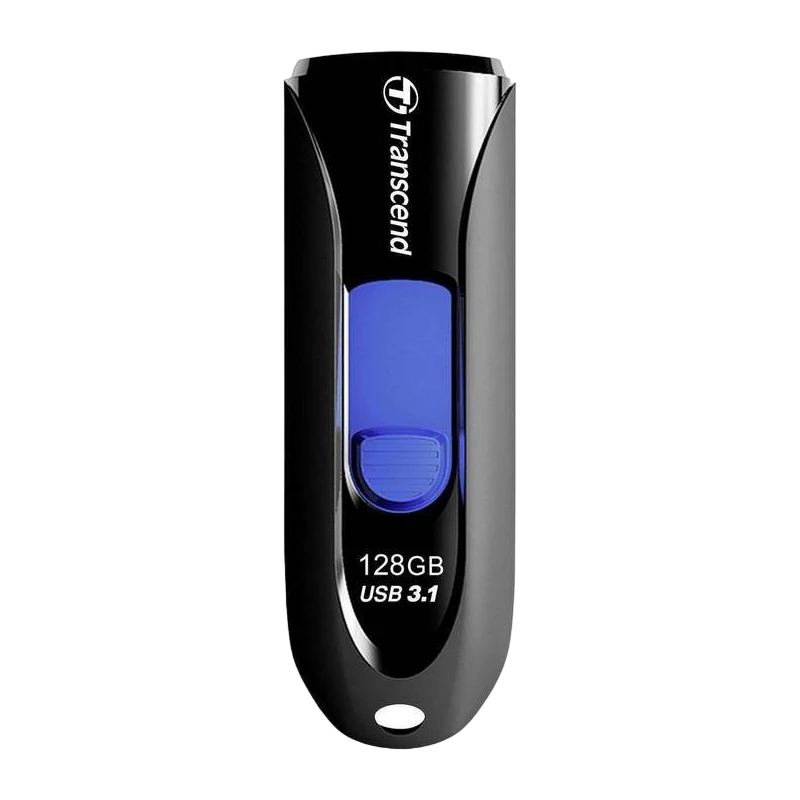 Memorie usb transcend jetflash 790, 128gb, negru/albastru 10