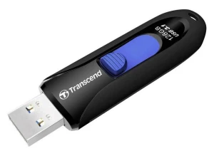 Usb flash накопитель transcend jetflash 790, 128гб, чёрный/синий Thumbnail 9
