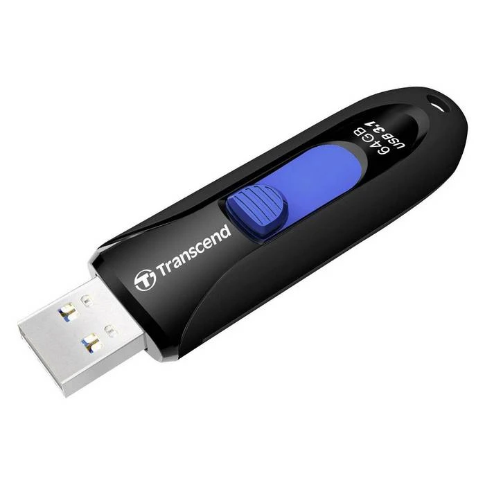 Memorie usb transcend jetflash 790, 64gb, negru 2