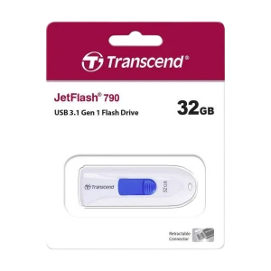 Usb flash накопитель transcend jetflash 790, 32гб, белый Thumbnail 12