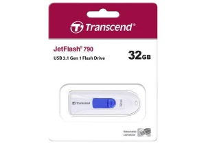 Memorie usb transcend jetflash 790, 32gb, alb Thumbnail 4