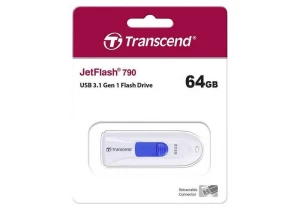 Usb flash накопитель transcend jetflash 790, 64гб, белый Thumbnail 5