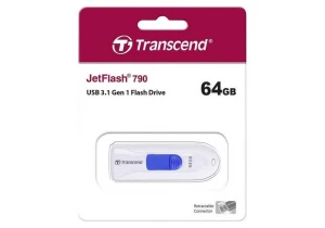 Memorie usb transcend jetflash 790, 64gb, alb Thumbnail 4