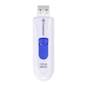 Memorie usb transcend jetflash 790, 128gb, alb