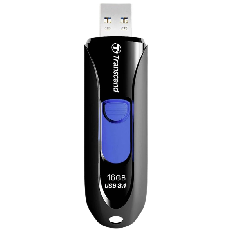 Usb flash накопитель transcend jetflash 790, 16гб, чёрный 4