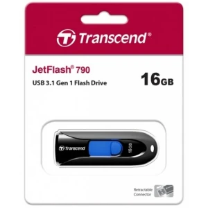 Memorie usb transcend jetflash 790, 16gb, negru Thumbnail 7