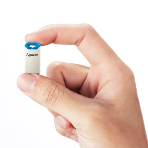 Memorie usb apacer ah111, 32gb, argintiu/albastru Thumbnail 5