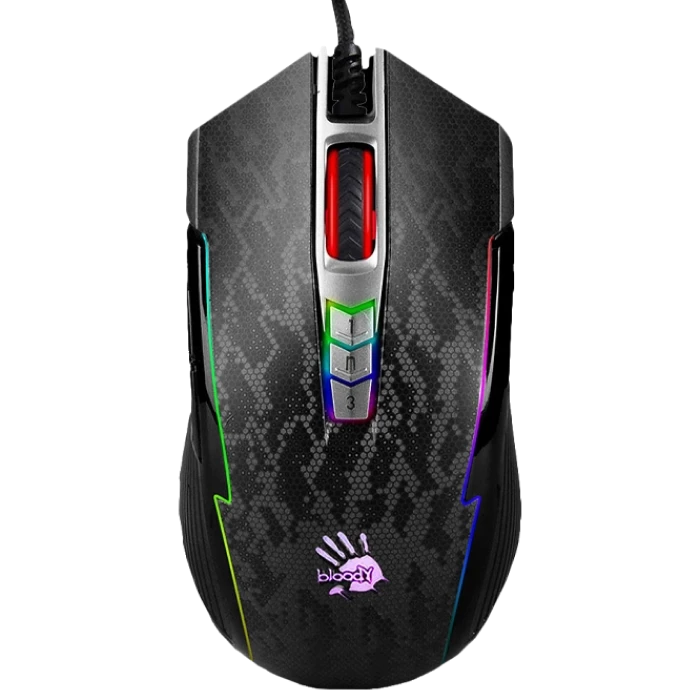 Игровая мышь bloody p93s, чёрный 3