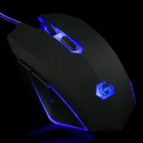 Gaming mouse gembird musg-001-b, negru/albastru 4
