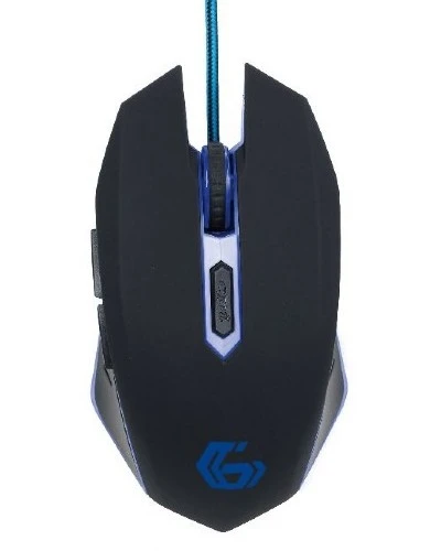Gaming mouse gembird musg-001-b, negru/albastru 2