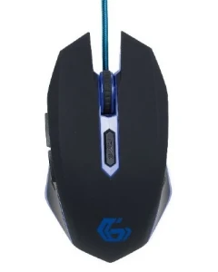 Gaming mouse gembird musg-001-b, negru/albastru Thumbnail 2