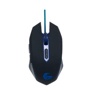 Игровая мышь gembird musg-001-b, черный/синий