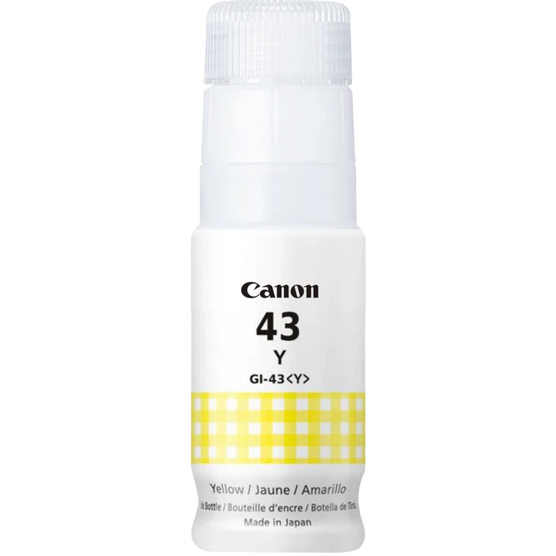 Recipient de cerneală canon gi-43, 60ml, galben 3