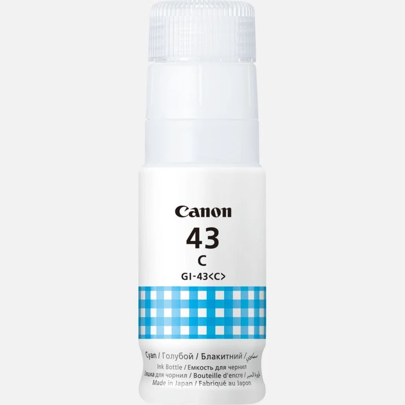Recipient de cerneală canon gi-43, 60ml, cyan 2