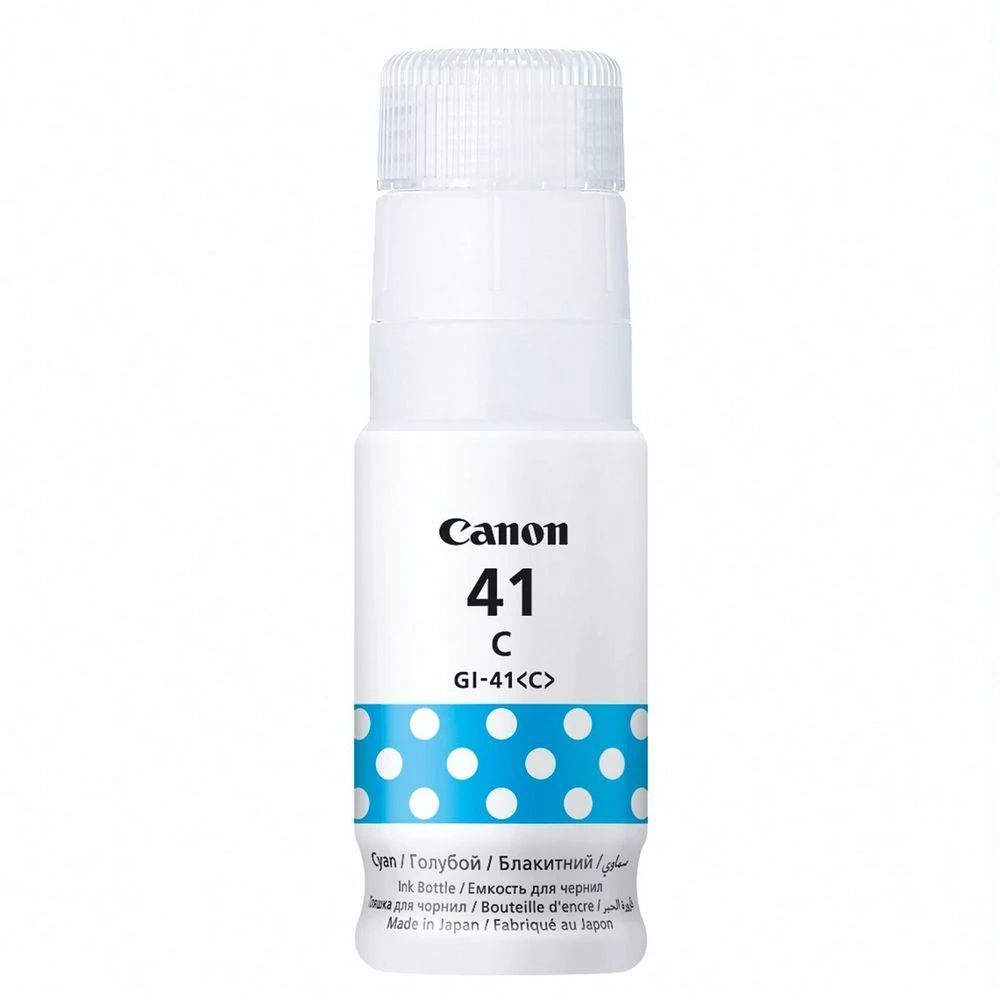 Контейнер с чернилами canon gi-41, 70мл, голубой 2