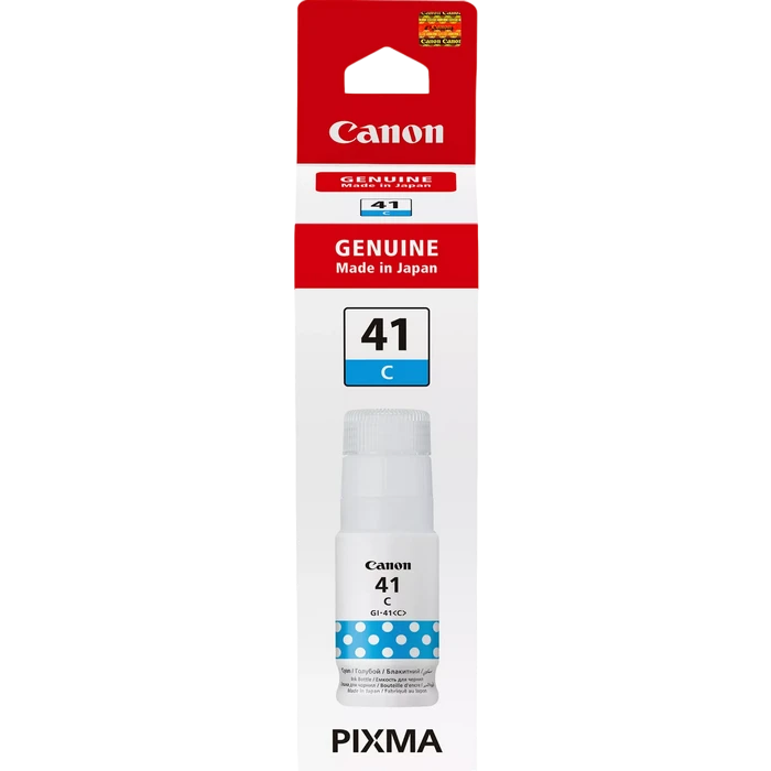Контейнер с чернилами canon gi-41, 70мл, голубой 3