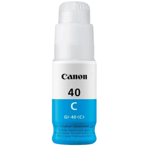 Контейнер с чернилами canon gi-40, 70мл, голубой