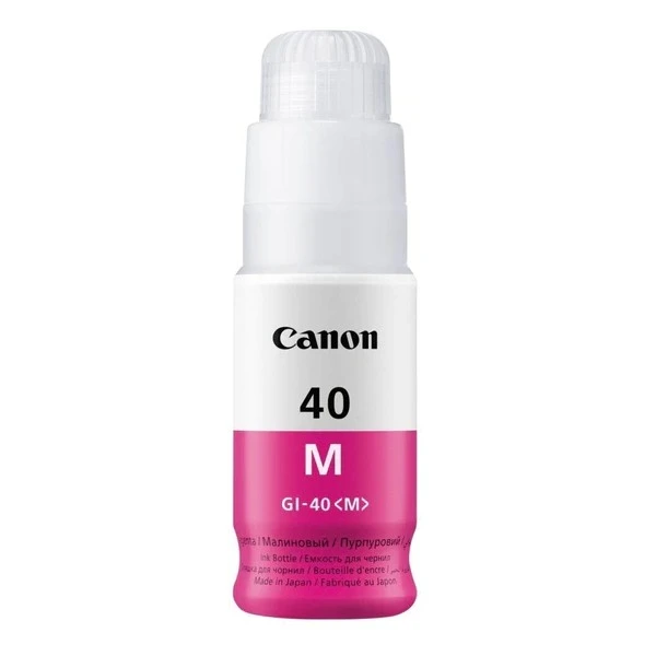 Контейнер с чернилами canon gi-40, 70мл, пурпурный 6